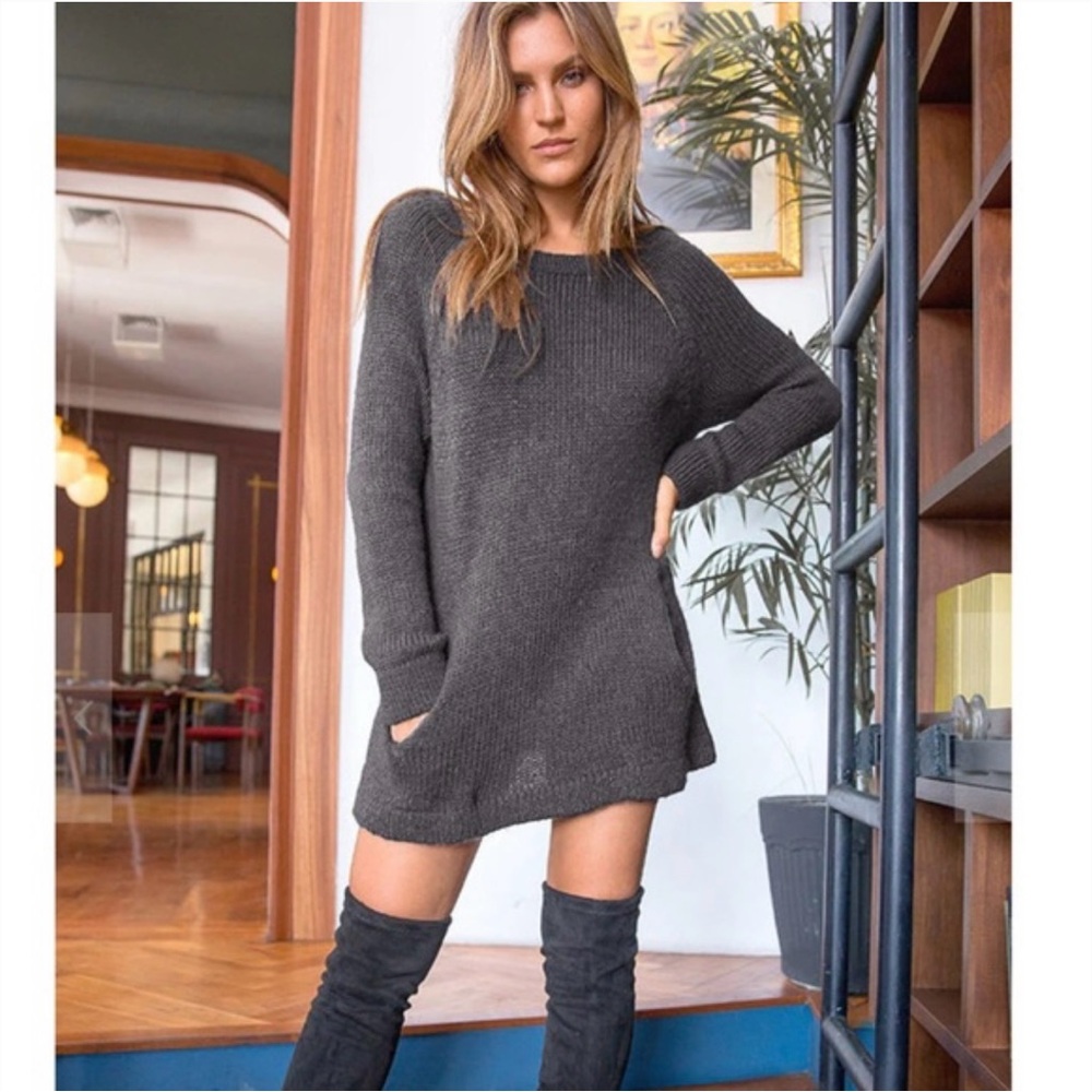Wooden Ships Whitney Pocket Tunic Sweater